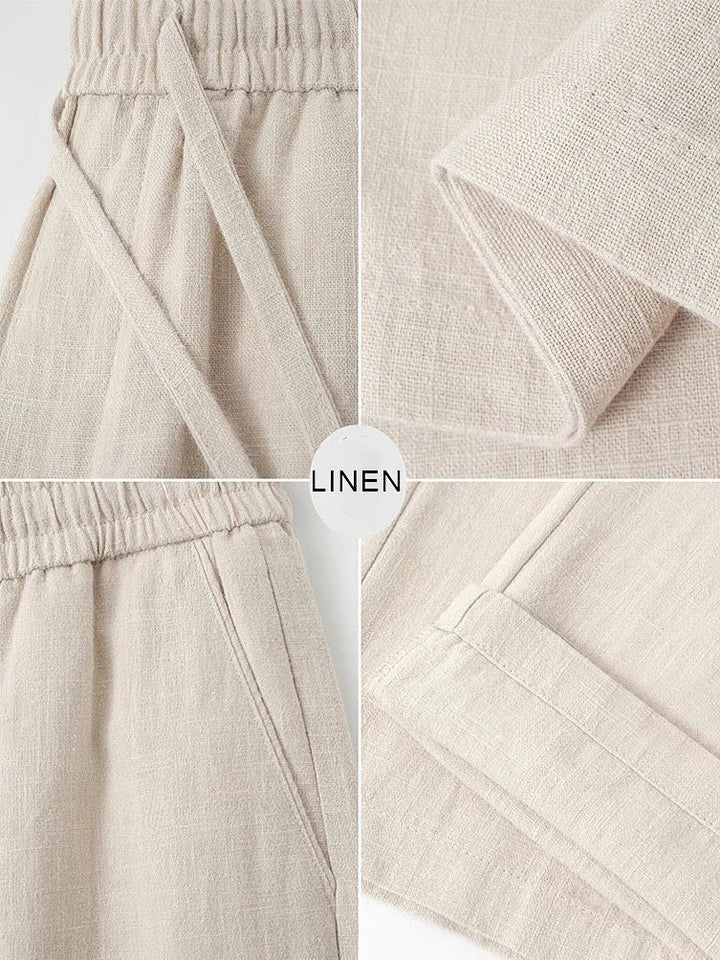Men's relaxed fit Kyoto lounge pants, comfortable & versatile bottoms for casual everyday wear.