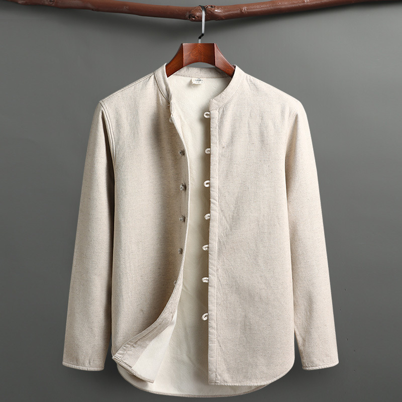 Comfortable two-piece men's casual set with a relaxed fit, ideal for spring and summer.