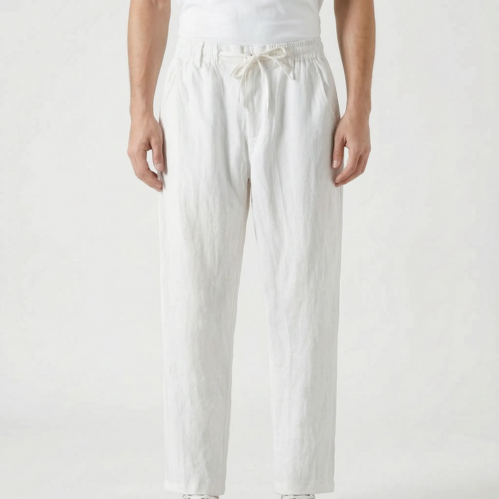 Fashionable men's casual summer pants. Relaxed fit, straight leg, perfect for everyday wear.