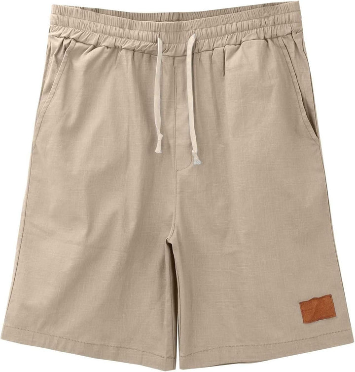 Everyday casual men's summer shorts, relaxed fit, super comfortable & breathable.