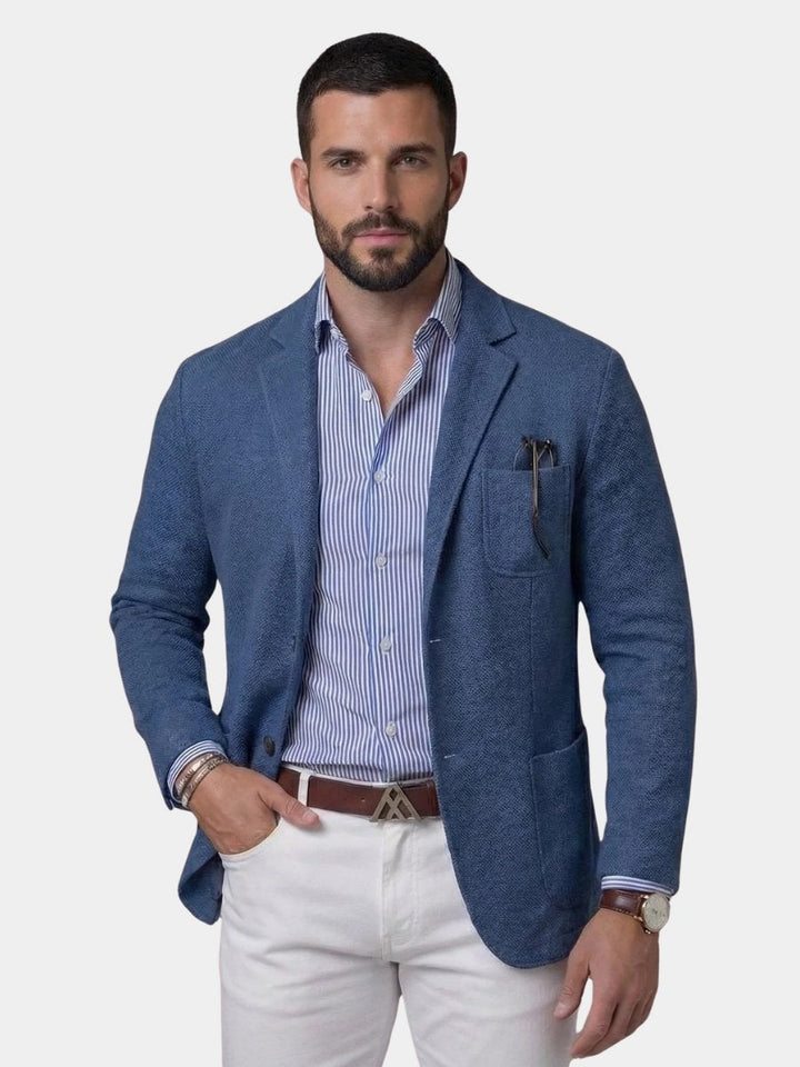 Men's Relaxed Lightweight Blazer Jacket for effortless smart casual style.