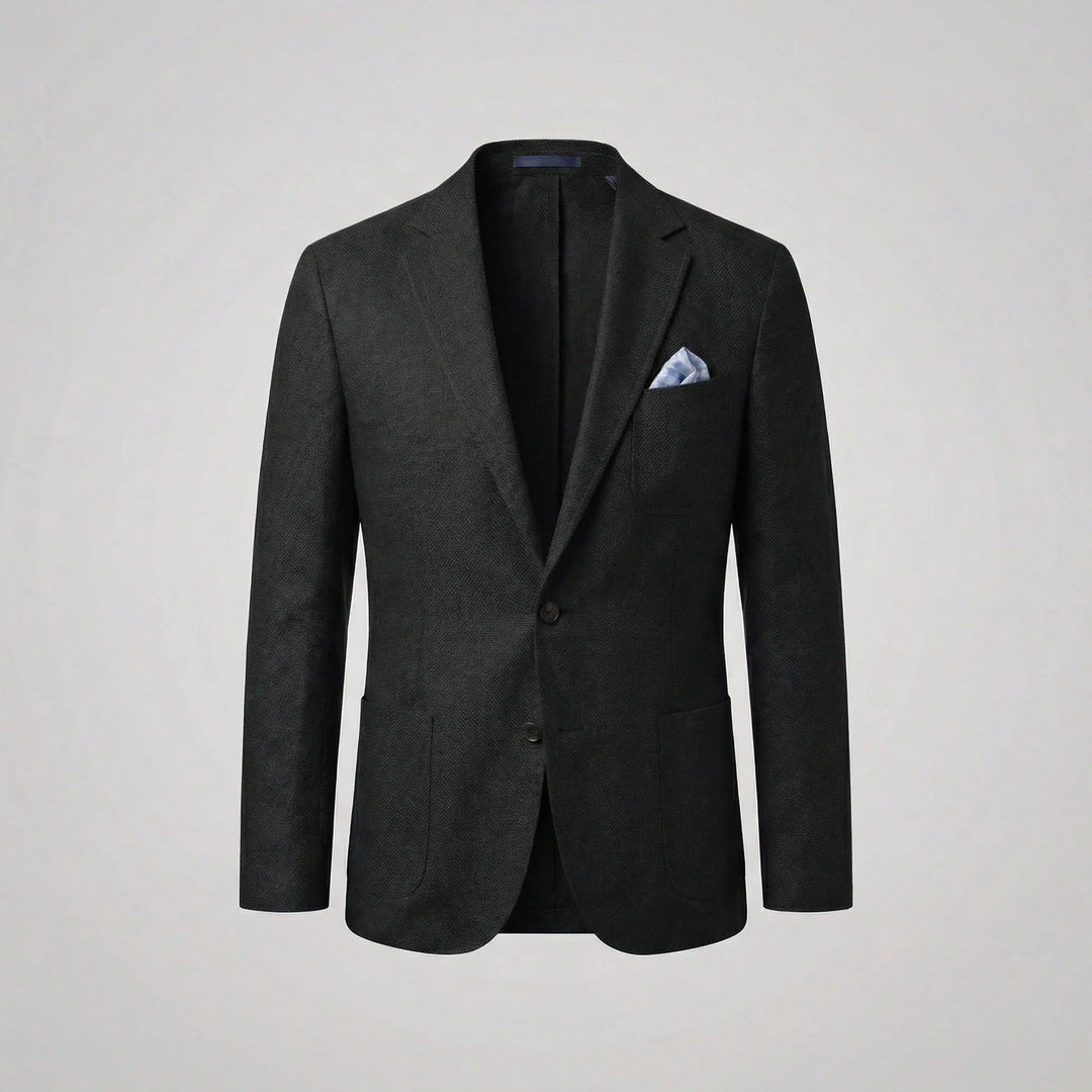 Men's casual lightweight blazer jacket, ideal for relaxed fit smart casual fashion.