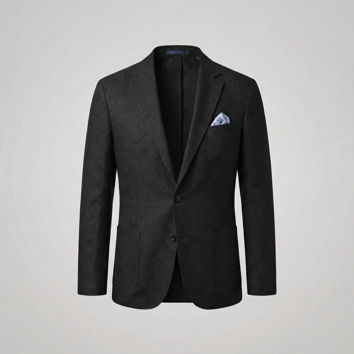 Men's casual lightweight blazer jacket, ideal for relaxed fit smart casual fashion.