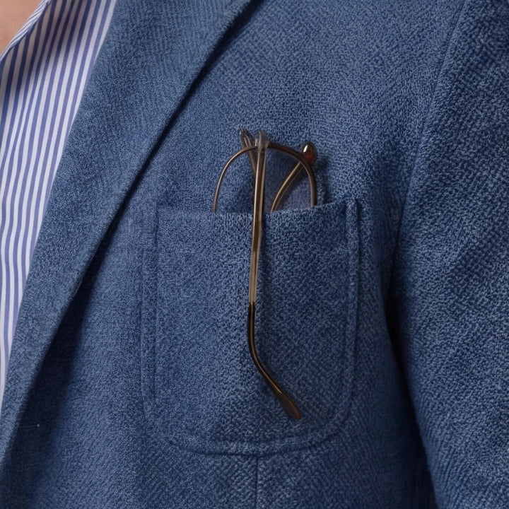 Lightweight men's blazer jacket, perfect outerwear for smart casual and relaxed workwear.