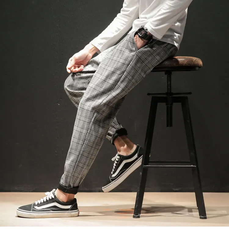 Renegade men's plaid pants, a modern apparel choice offering comfort, style, and versatility.