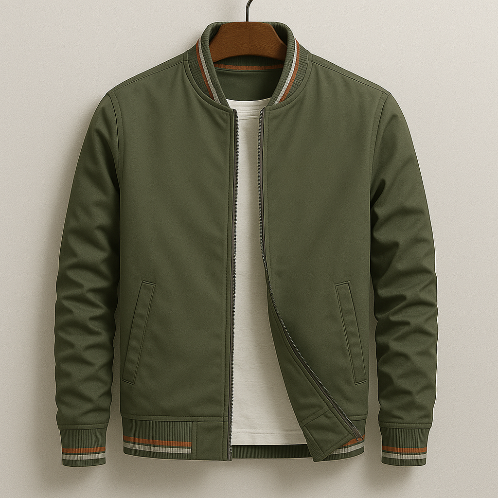 Back view of the Men's Renley field jacket, showcasing comfortable fit & durable construction for versatile wear.