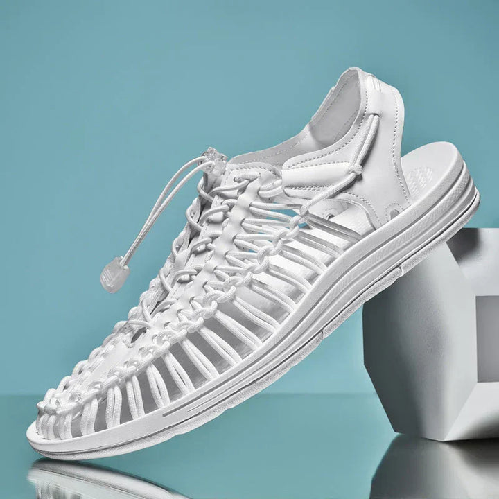Men's Renzo breathable mesh sandals for summer. Lightweight and comfortable walking shoes for casual wear.