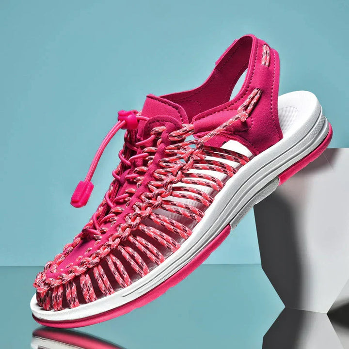 Lightweight men's mesh sandals by Renzo. Breathable summer footwear, great for comfort & casual style.