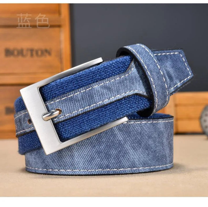 Men's reversible denim-look belt, perfect for casual or smart-casual outfits.