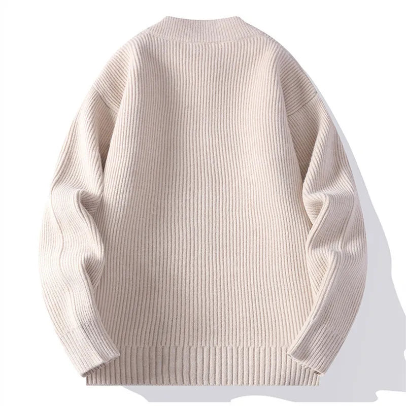 Versatile men's ribbed zip-up jacket in a comfort fit, ideal for casual fall fashion & everyday outerwear. Layering.