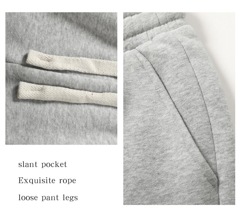Relaxed fit Rovigo men's sweatpants with drawstring, great for lounging or active casual wear.
