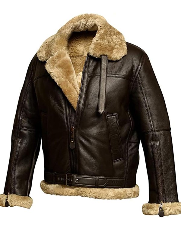 Men's rugged style Dylan bomber jacket. Classic fit, durable leather, perfect for timeless men's fashion & everyday wear.