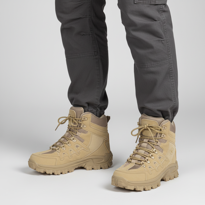 Waterproof men's hiking footwear, 'Clifford' model, designed for outdoor trekking