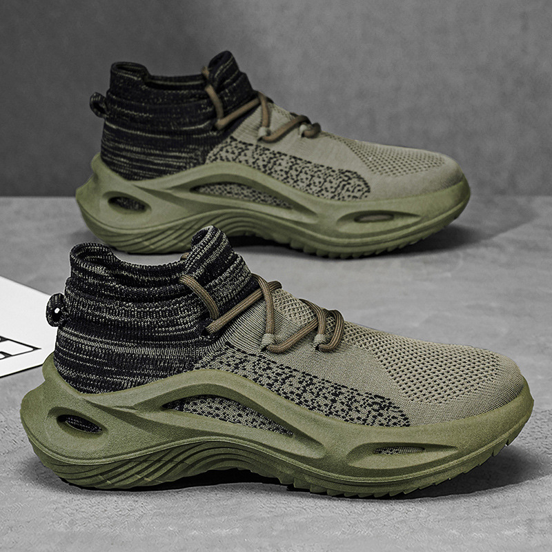 Breathable Sable performance sneakers, blending men's fashion with athletic functionality.
