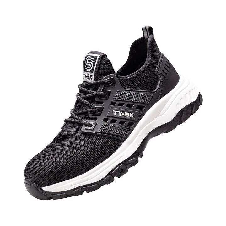 SafeStep men's protective work safety shoes: comfortable, slip-resistant, durable, and offering orthopedic support for long shifts.