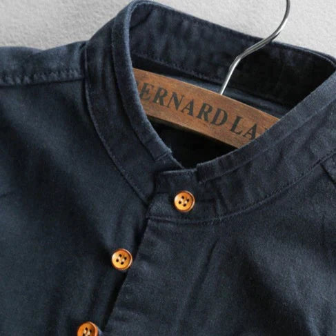 Unique men's casual wear: Samurai Blade graphic t-shirt. Japanese style short sleeve top for everyday fashion.