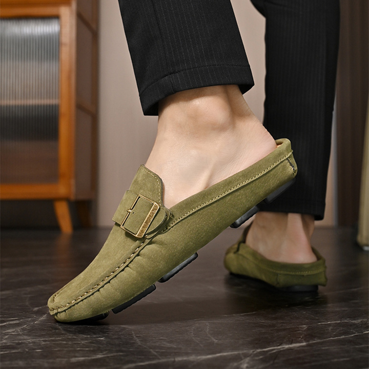 Classic Men's Santorini loafers, comfortable and stylish slip-on shoes for modern men.