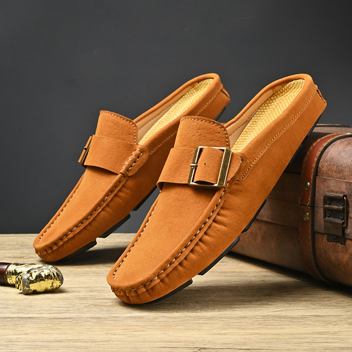 Men's Santorini casual shoes, elegant slip-on loafers for ultimate comfort & style.