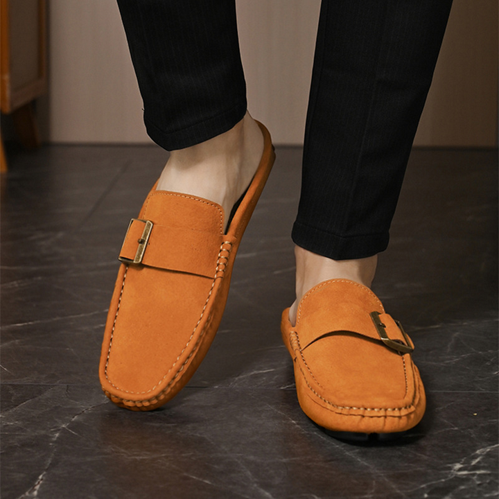 Elegant Men's Santorini Loafers, comfortable slip-on shoes for a timeless men's fashion statement.