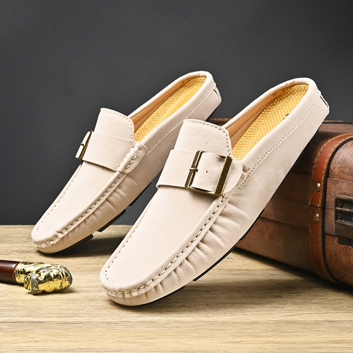 Men's casual & dress loafers, Santorini Comfort slip-on style, essential footwear.