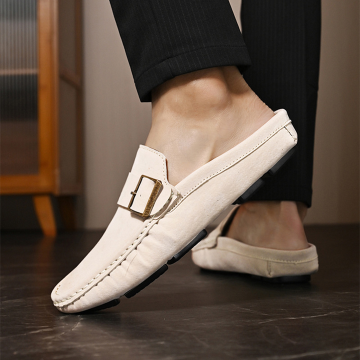 Elegant Men's Santorini slip-on loafers, offering comfort and classic style for men.