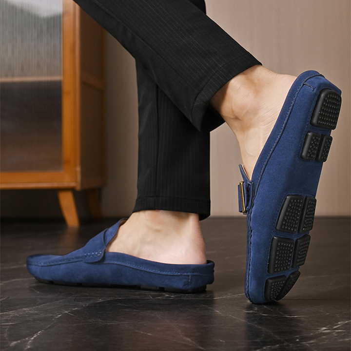 Comfortable Men's Santorini Loafers, slip-on design with an elegant, classic appeal.
