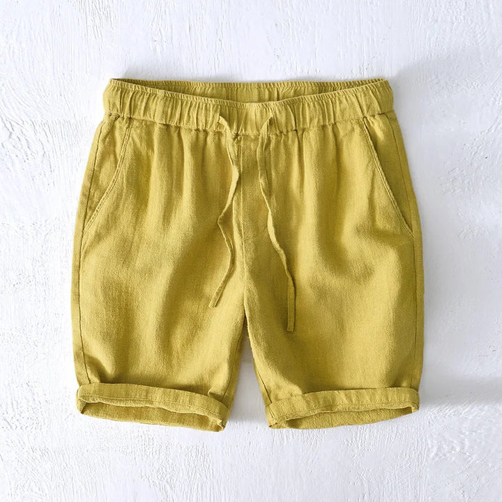Men's casual shorts: Santorini style, perfect for warm weather & laid-back fashion.