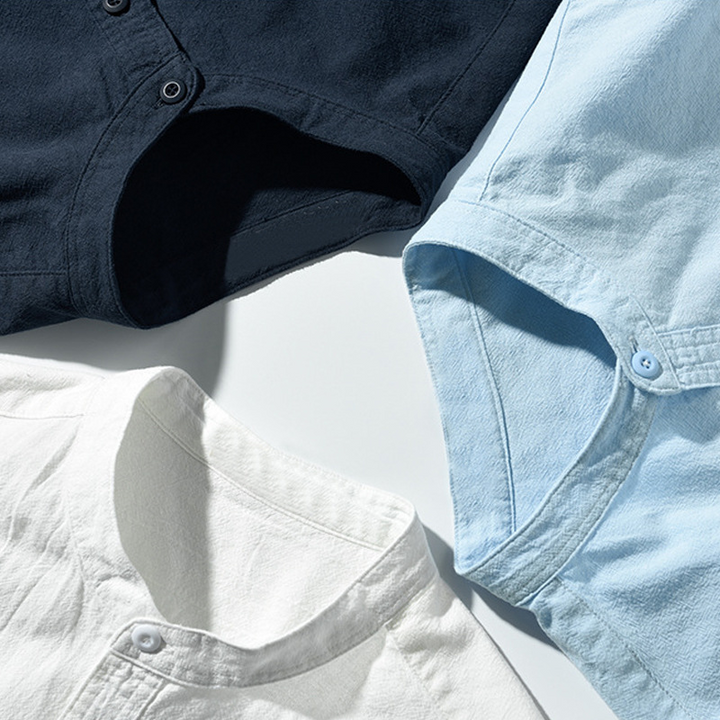 New Arrivals: Men's Sardinia Resort Shirt. Breathable, lightweight, comfortable summer button-down leisurewear.