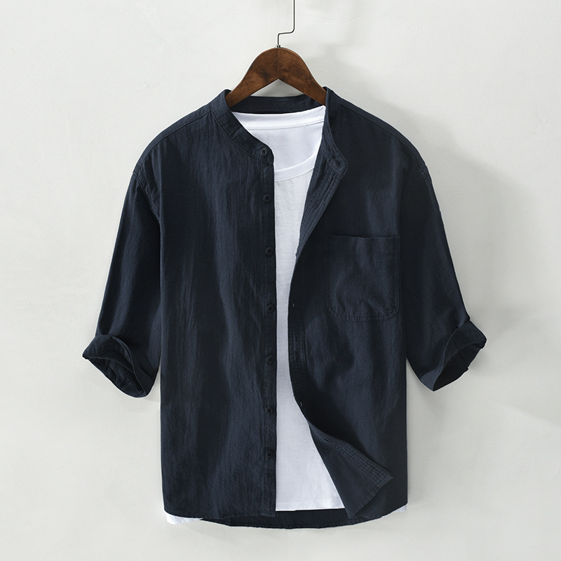 Men's vacation shirt: lightweight, breathable, relaxed fit. Essential travel resort wear for stylish summer comfort.