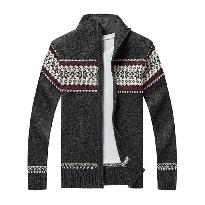 Comfortable men's Scandinavian style vest, perfect for casual layering. A stylish sleeveless jacket for modern menswear.