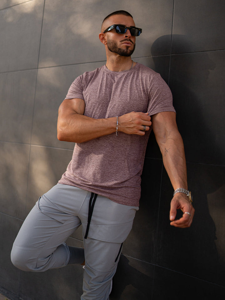 Men's Sevilla Performance Tee, a durable and comfortable short sleeve gym shirt.