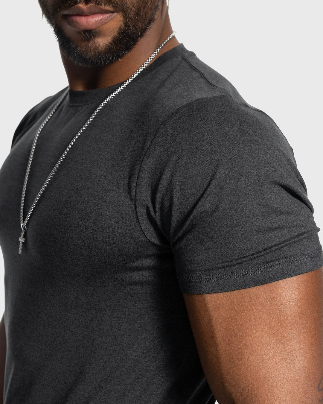 Short sleeve Men's Sevilla Performance Tee for maximum mobility in any sport.