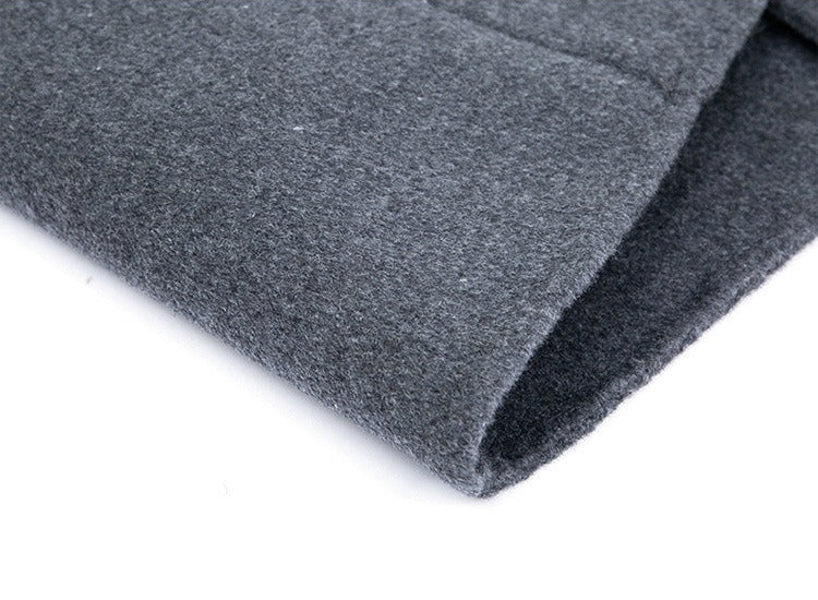Men's black tailored blazer, a sophisticated jacket for professional business & evening style.