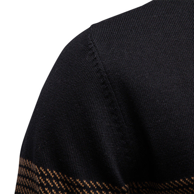 Men's Siena knit half-zip sweater in a classic design. Stylish long sleeve for refined casual looks.
