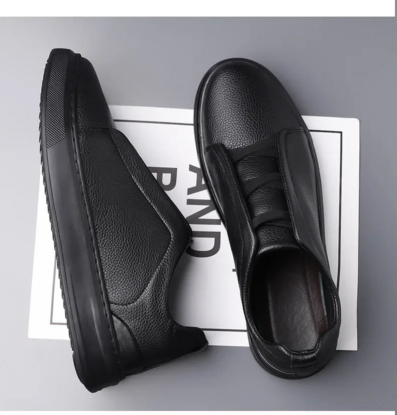 Comfortable men's lifestyle sneakers with innovative crossover lacing, ideal for all-day wear.