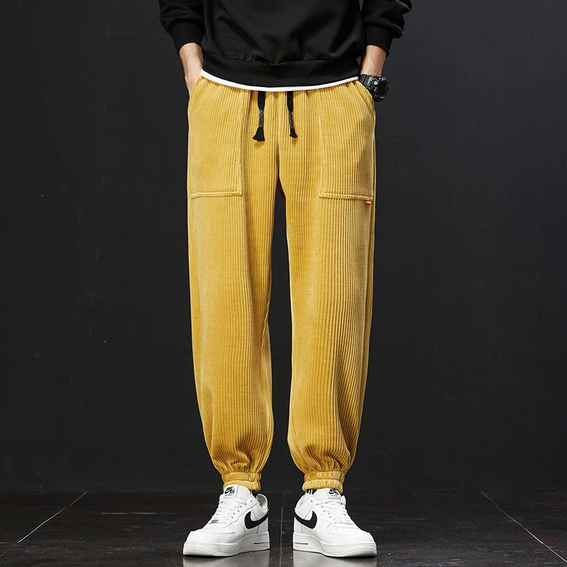 Men's Signature Joggers in soft fabric for effortless comfort & versatile style, perfect for loungewear.