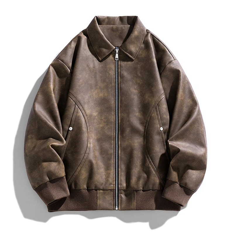 Men's sleek bomber jacket in obsidian, perfect for everyday casual style. Features a tailored fit & full zip.