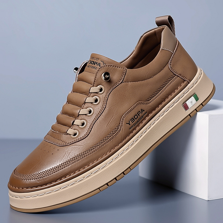 Men's Sleek Comfort Sneakers for everyday wear. Stylish modern athletic footwear with light support.