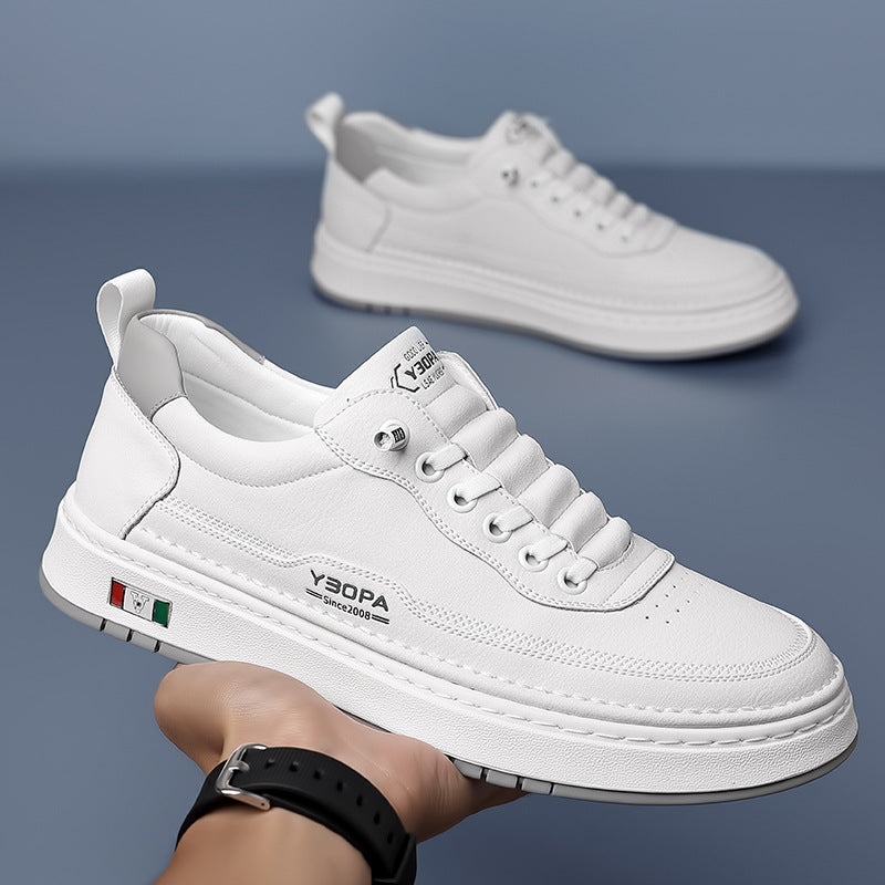 Sleek men's casual walking shoes. Comfortable, modern design for everyday wear and light support.