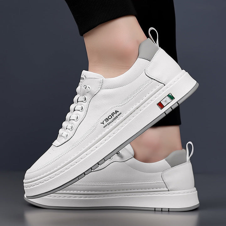 Athletic men's comfort footwear. Sleek design, stylish sneakers for versatile everyday fashion.