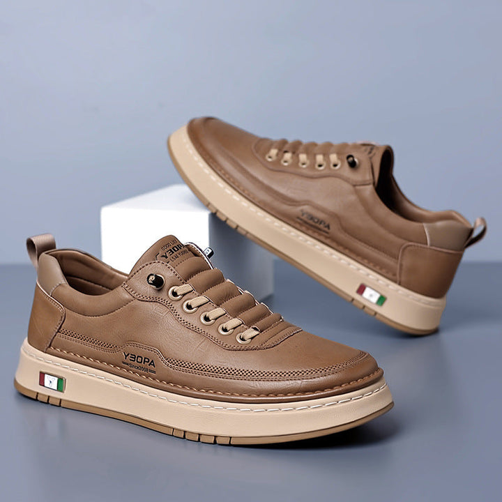 Comfortable men's walking shoes. Sleek, versatile design perfect for casual everyday fashion.