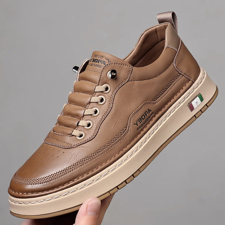 Stylish men's sneakers. Modern and comfortable athletic footwear for daily activities and light support.