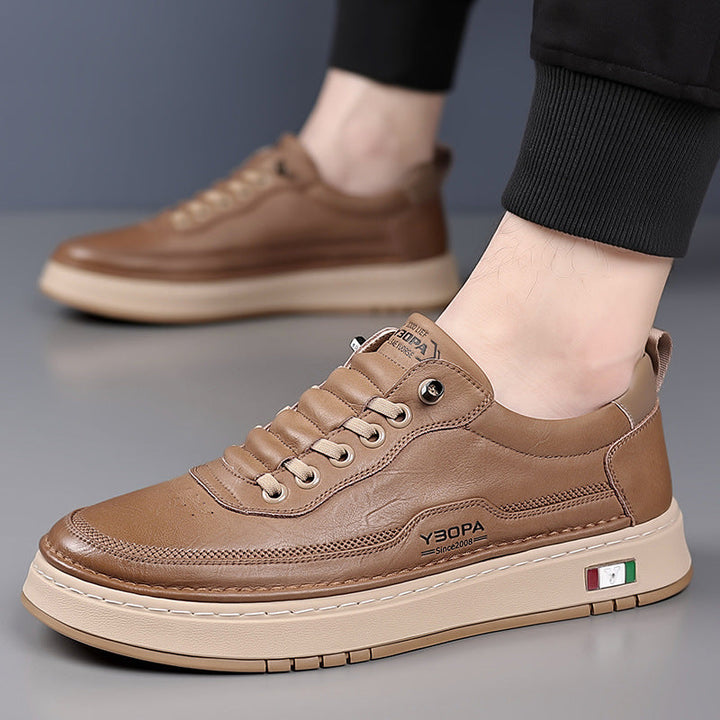 Athletic men's comfort sneakers. Modern design, light support, perfect for stylish everyday walking.