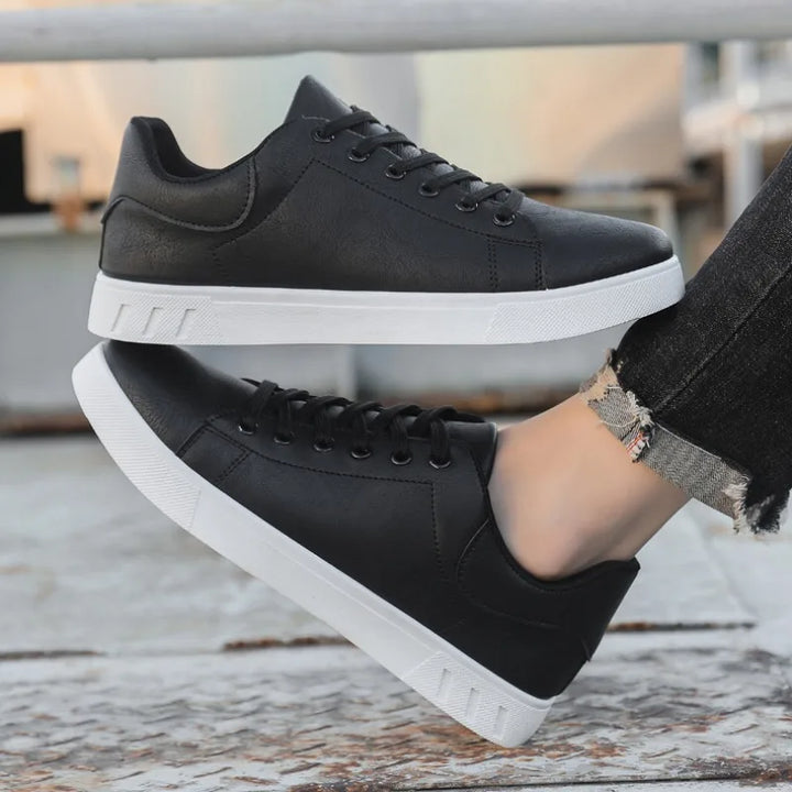 Elegant men's walking shoes, designed for ultimate everyday comfort with a sleek, minimalist style.