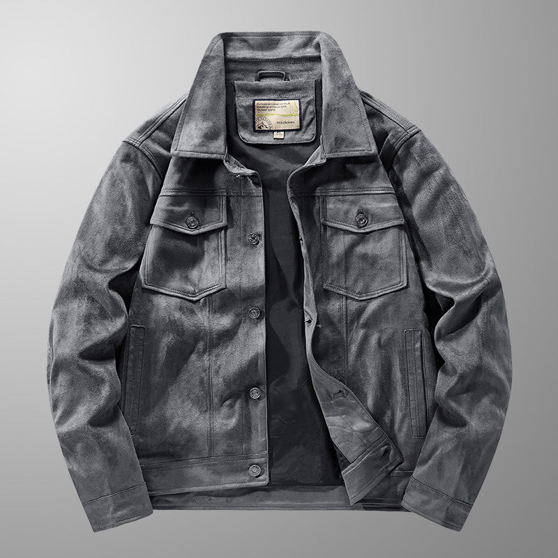 Trendy men's modern jacket, a stylish and versatile piece of casual outerwear for everyday fashion.
