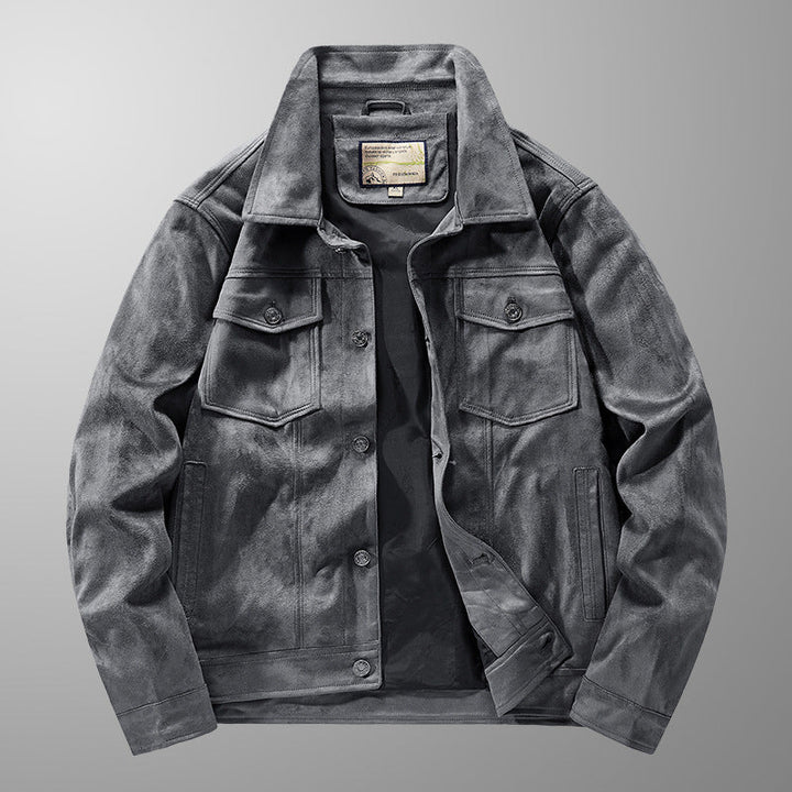 Trendy men's modern jacket, a stylish and versatile piece of casual outerwear for everyday fashion.