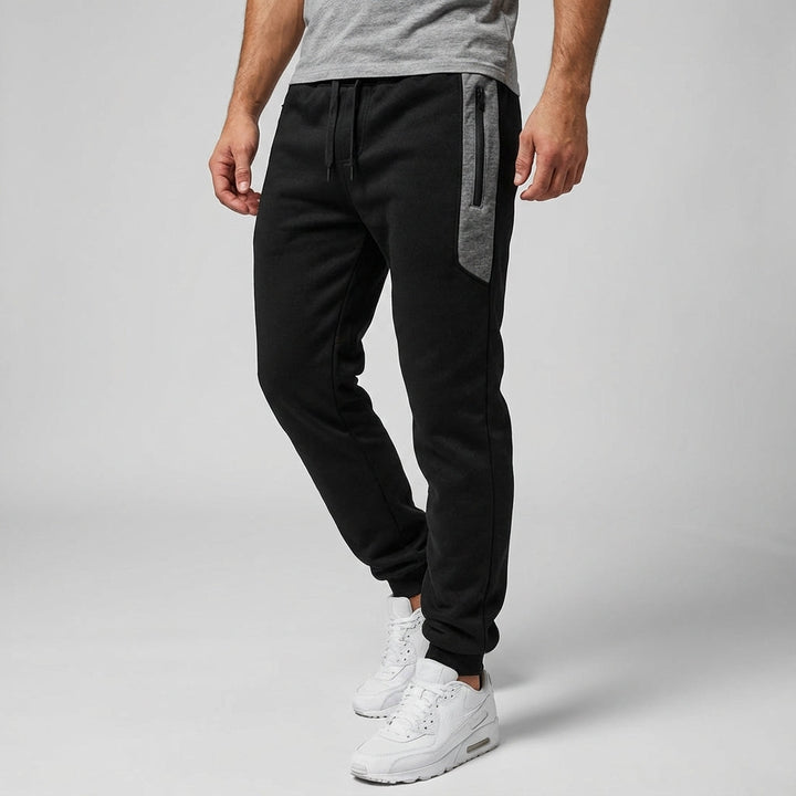 Stylish Jerome men's slim joggers with functional zippers, perfect for active or lounge apparel