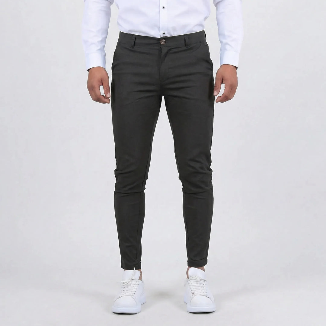Men's casual slim-fit chino pants. Perfect for everyday fashion, workwear, or special occasions.