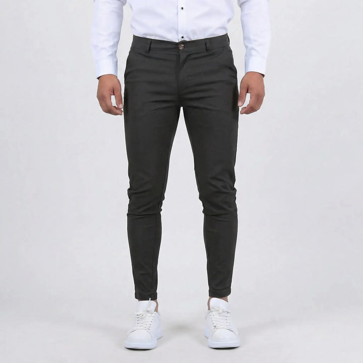 Men's casual slim-fit chino pants. Perfect for everyday fashion, workwear, or special occasions.