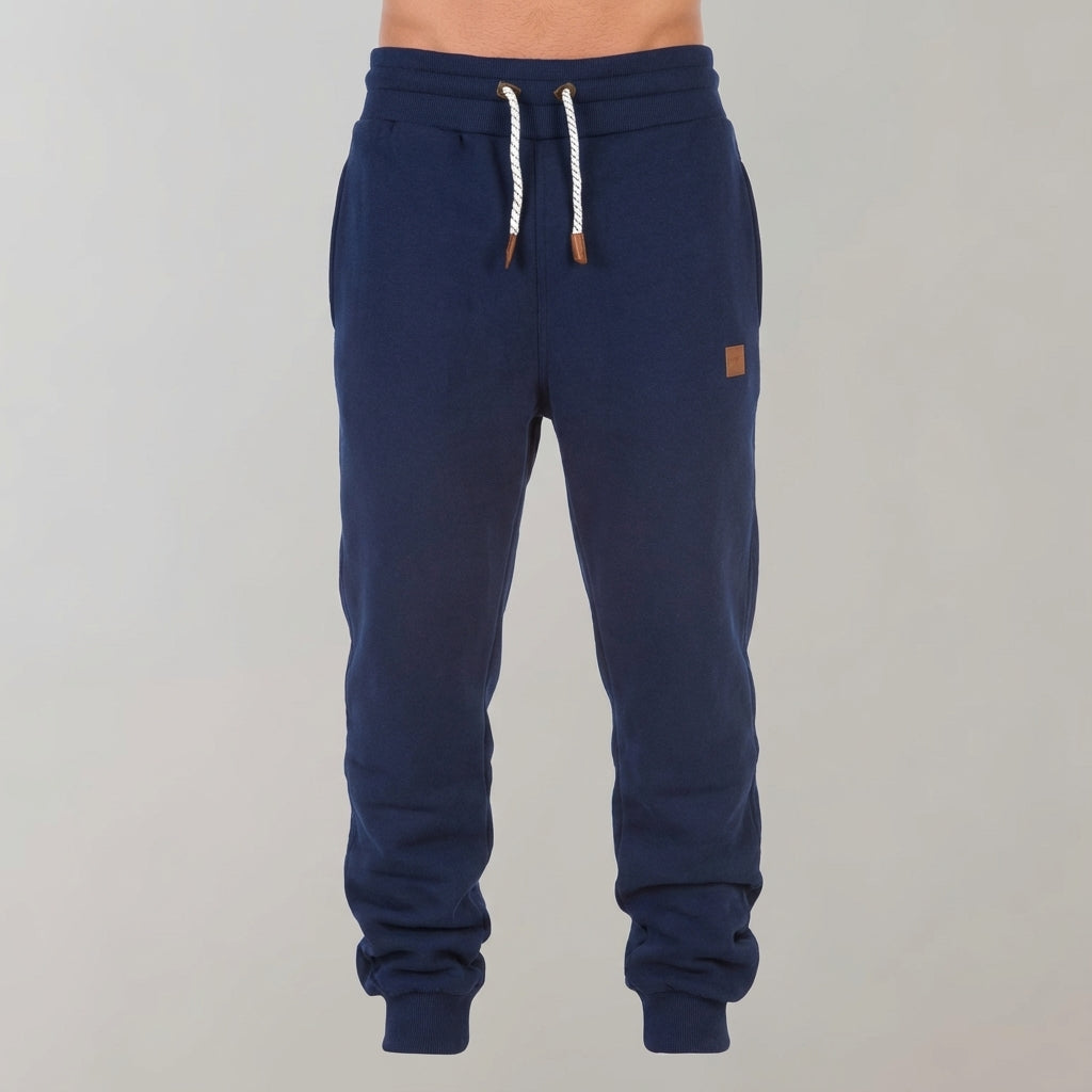Matthew men's slim fit jogginghosen, charcoal gray with elastic waist, ideal for louge wear